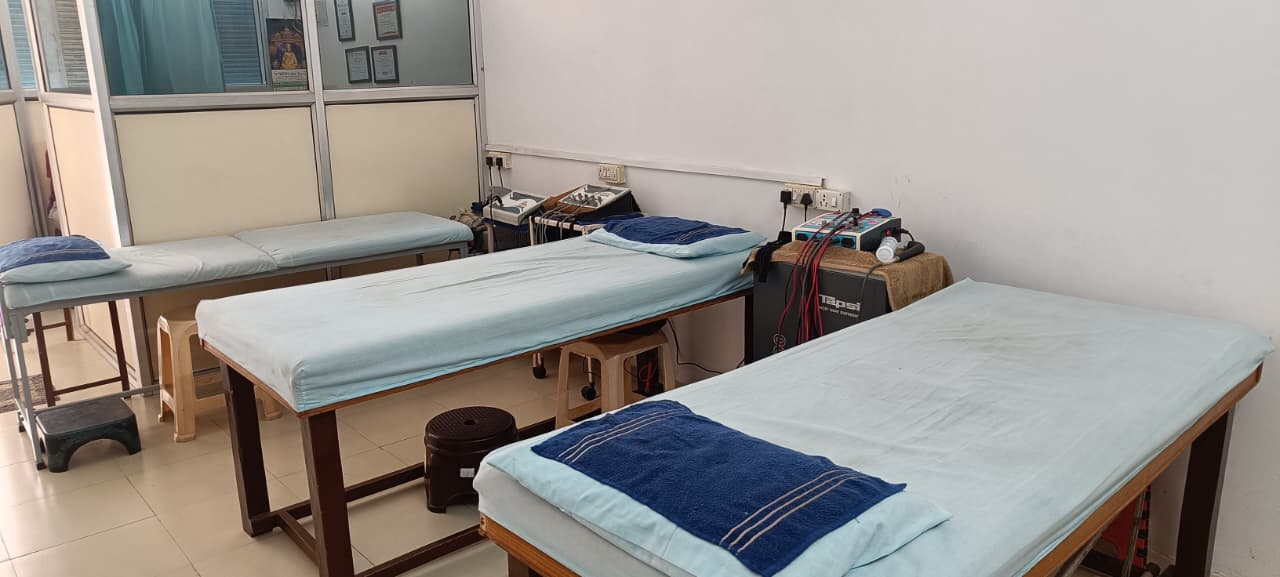 Consultation and therapy space at Lakulish Physiotherapy